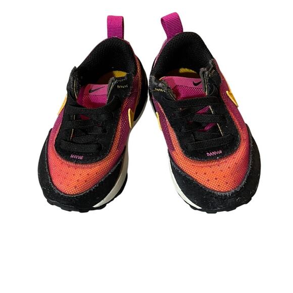 Nike Waffle One Toddler Tennis Shoes Sneakers Active Fuchsia Colorway 4C - Picture 4 of 10